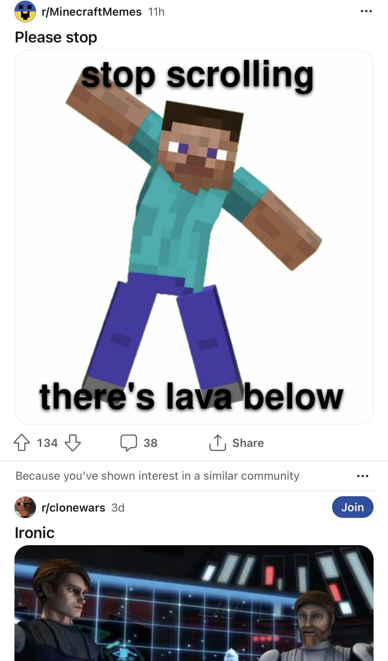 Minecraft Memes - Meme: Craft Irony