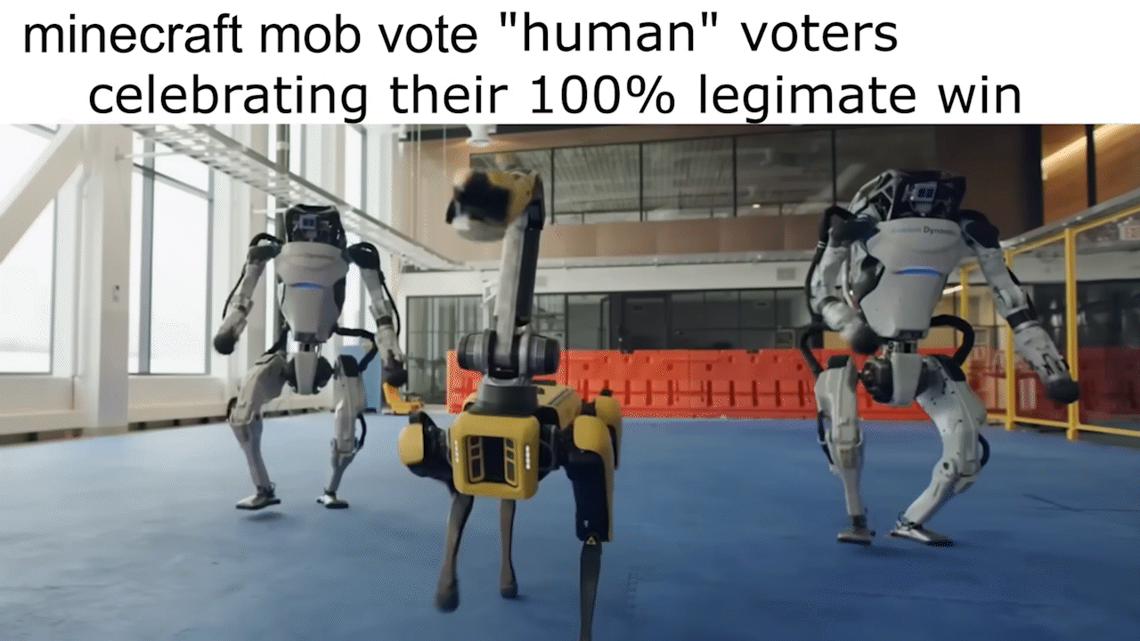 Minecraft Memes - Minecraft Mob Vote Snafu