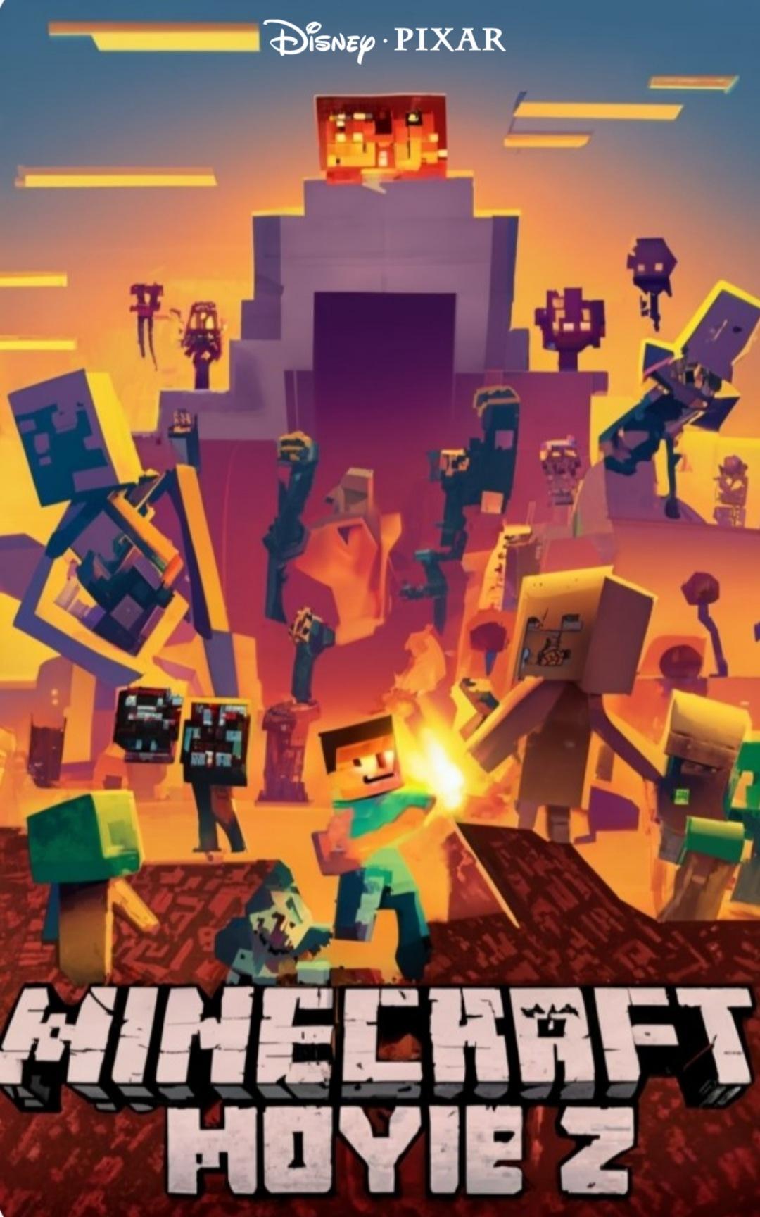 Minecraft Memes - Minecraft Movie 2 Poster Unearthed!