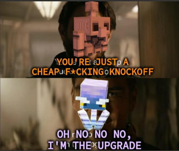 Minecraft Memes - "Redstone God Mode"