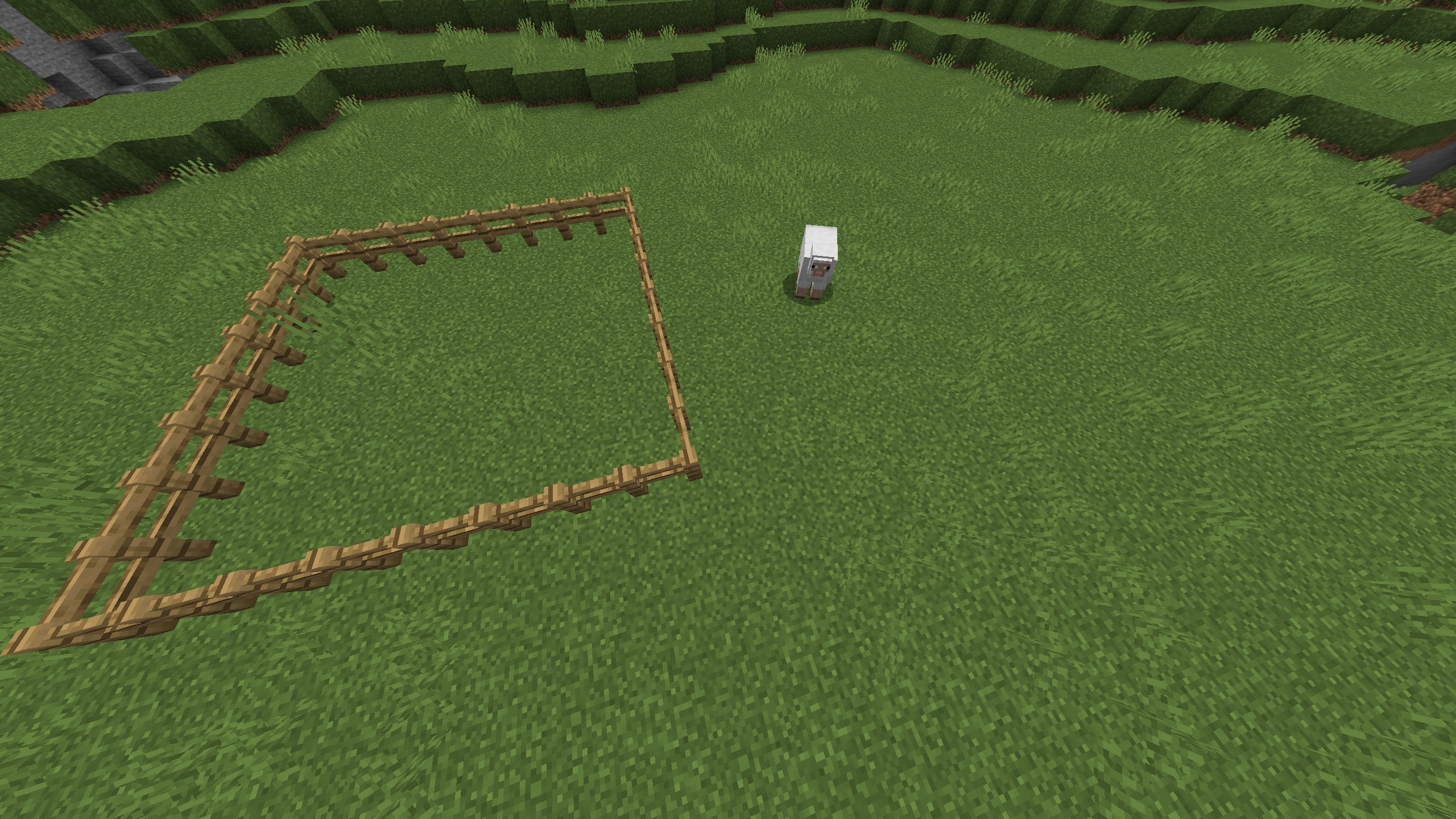 Minecraft Memes - Sheep jumped fence and now... Zzzzzzzzz...