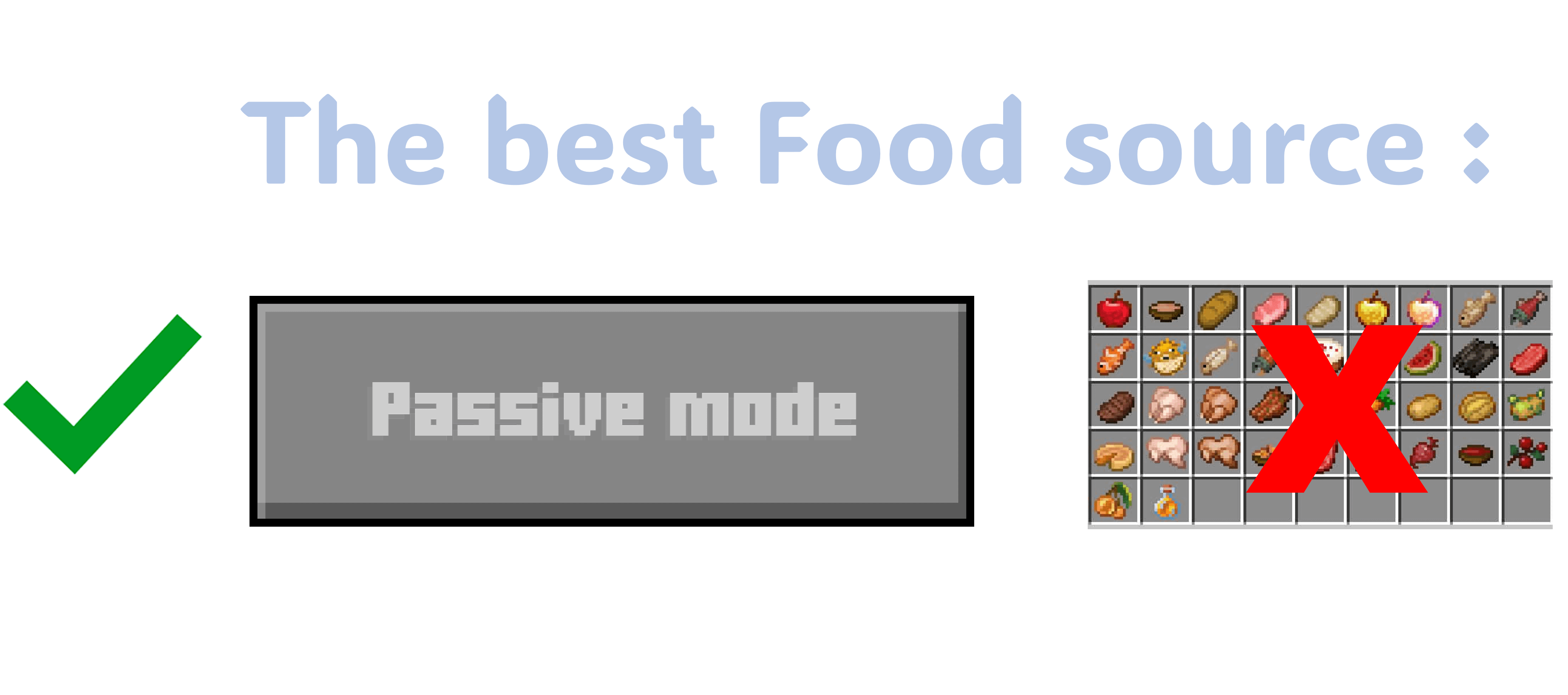 Minecraft Memes - "Ultimate food source"