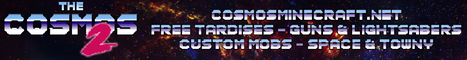 THE COSMOS 2 | Space Survival | FREE TARDISes | BUILD YOUR OWN MOVECRAFT SHIPS | PLANETS | LORE | NO MODS REQUIRED