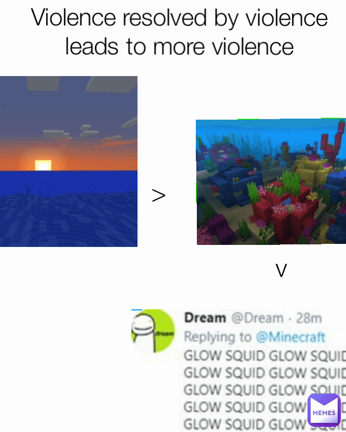 Minecraft Memes - "Cycle of suffering"
