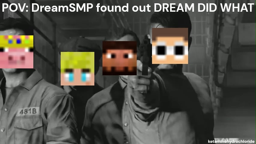 Minecraft Memes - "DreamSMP Shocked by Dream's Betrayal"