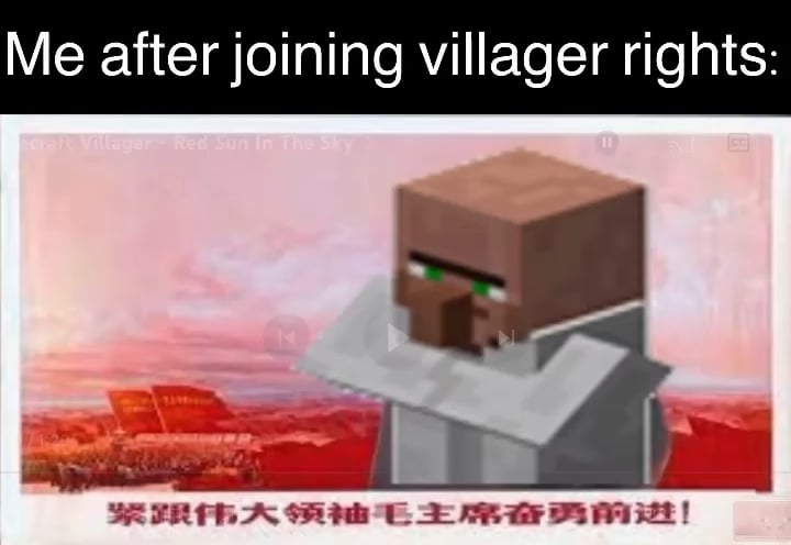 Minecraft Memes - Hail Chairman Hrrms!