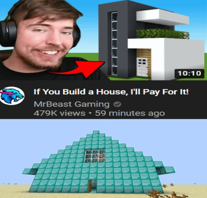 Minecraft Memes - House-building deal: I'll foot the bill!