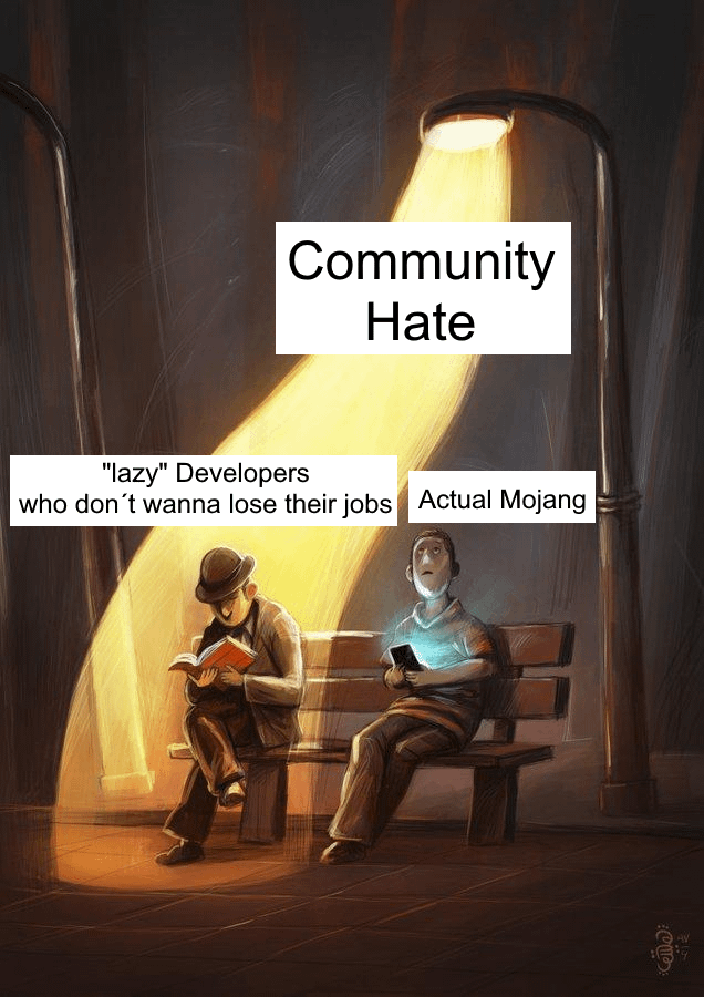 Minecraft Memes - "MC Community: Still Obsessed"