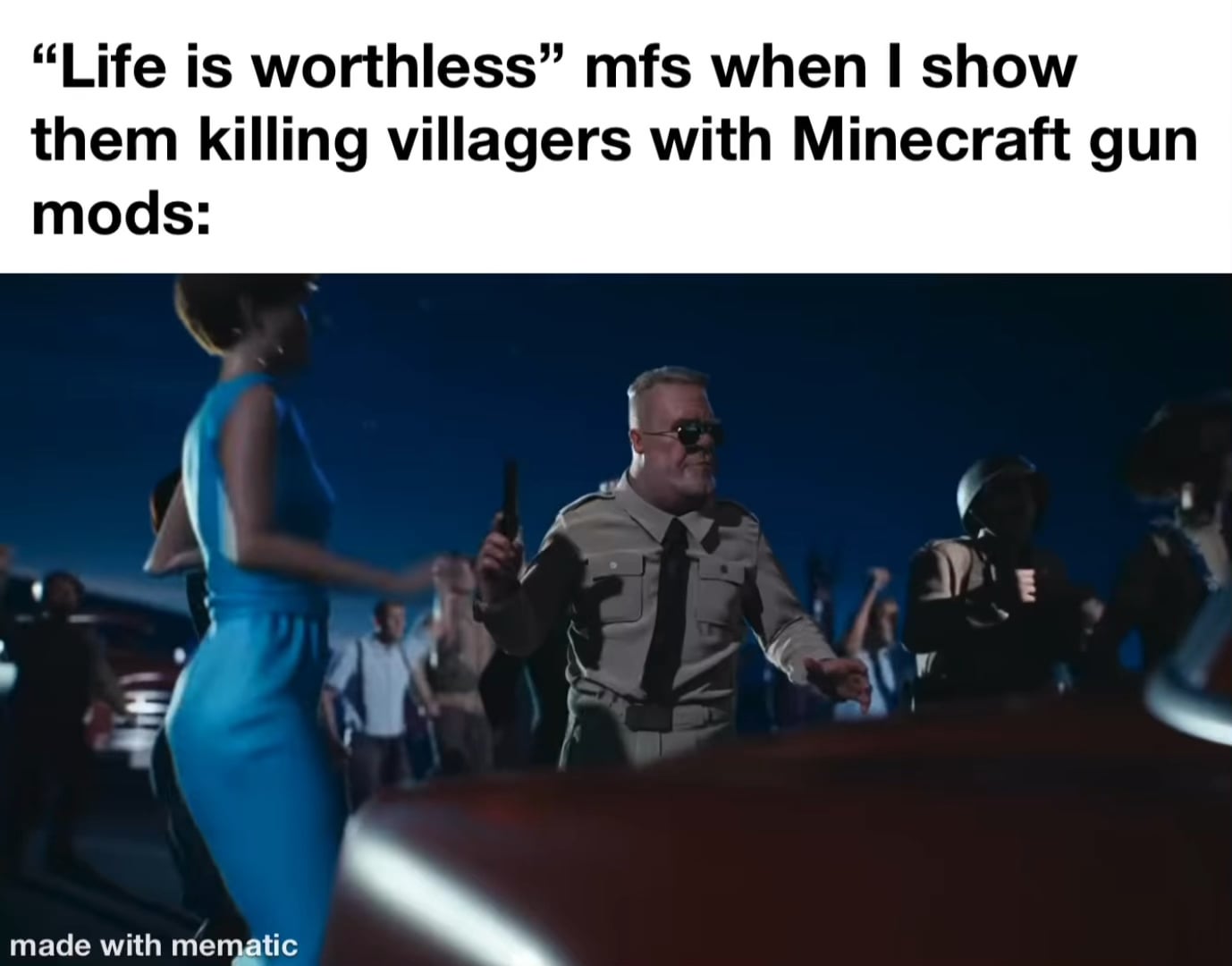 Minecraft Memes - "Relax, it's just dark humor"