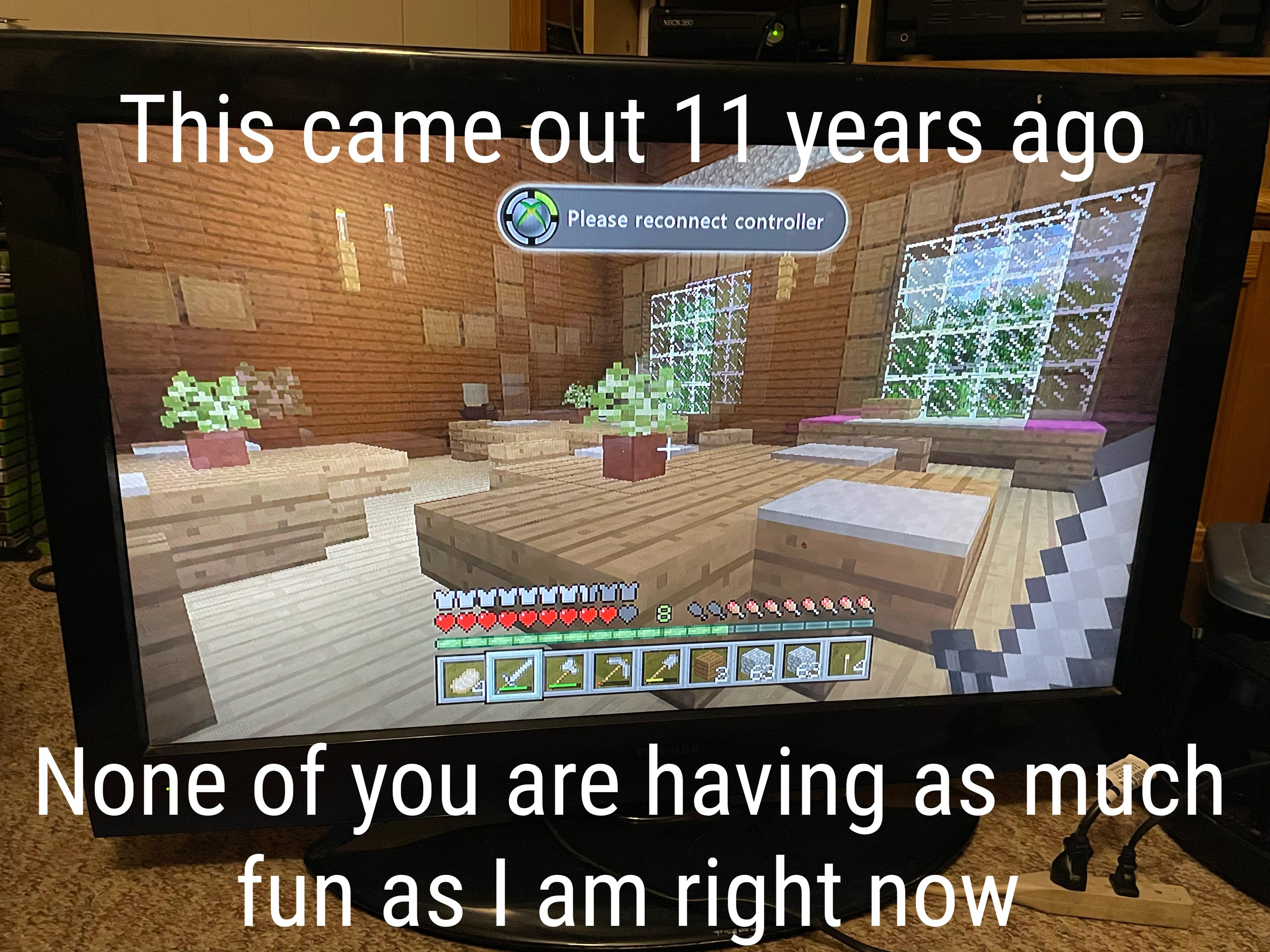 Minecraft Memes - "Time flies in Minecraft"