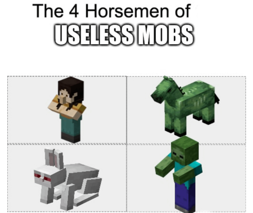 Minecraft Memes - Waste of Time & Resources