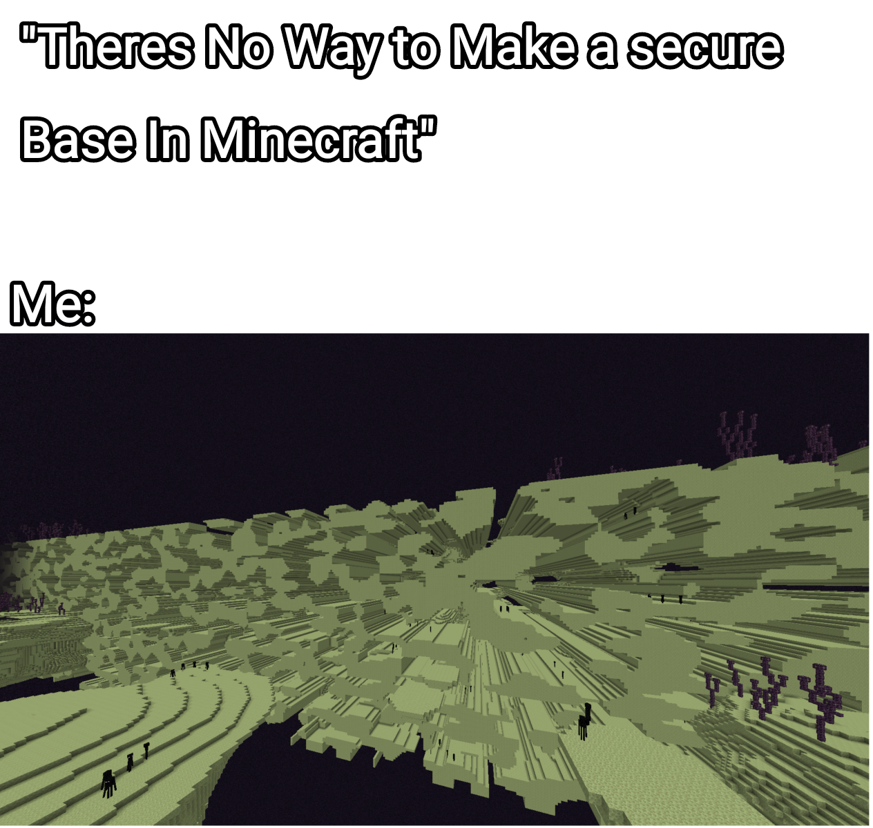 Minecraft Memes - "14k elytras? Git Gud, Scrub"