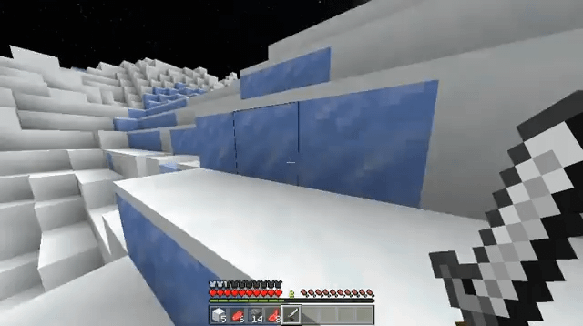 Minecraft Memes - "F* you, snow"