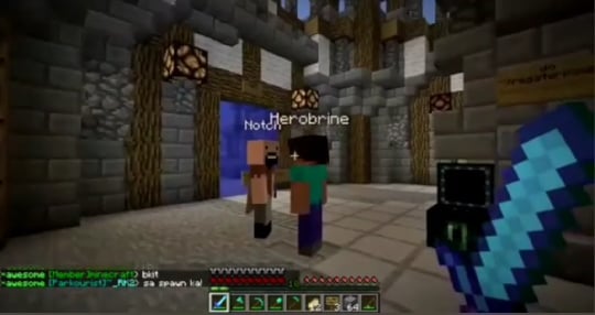 Minecraft Memes - "Herobrine, you're toast"