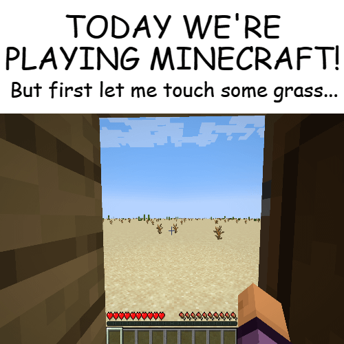 Minecraft Memes - "Wait, oh sh*t"