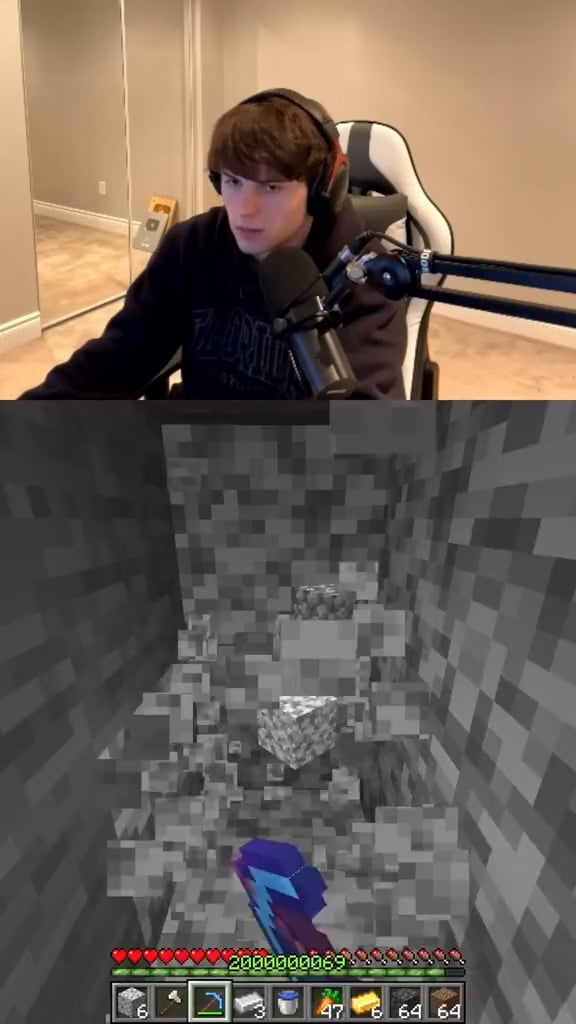 Minecraft Memes - "Digging in Minecraft got me like"