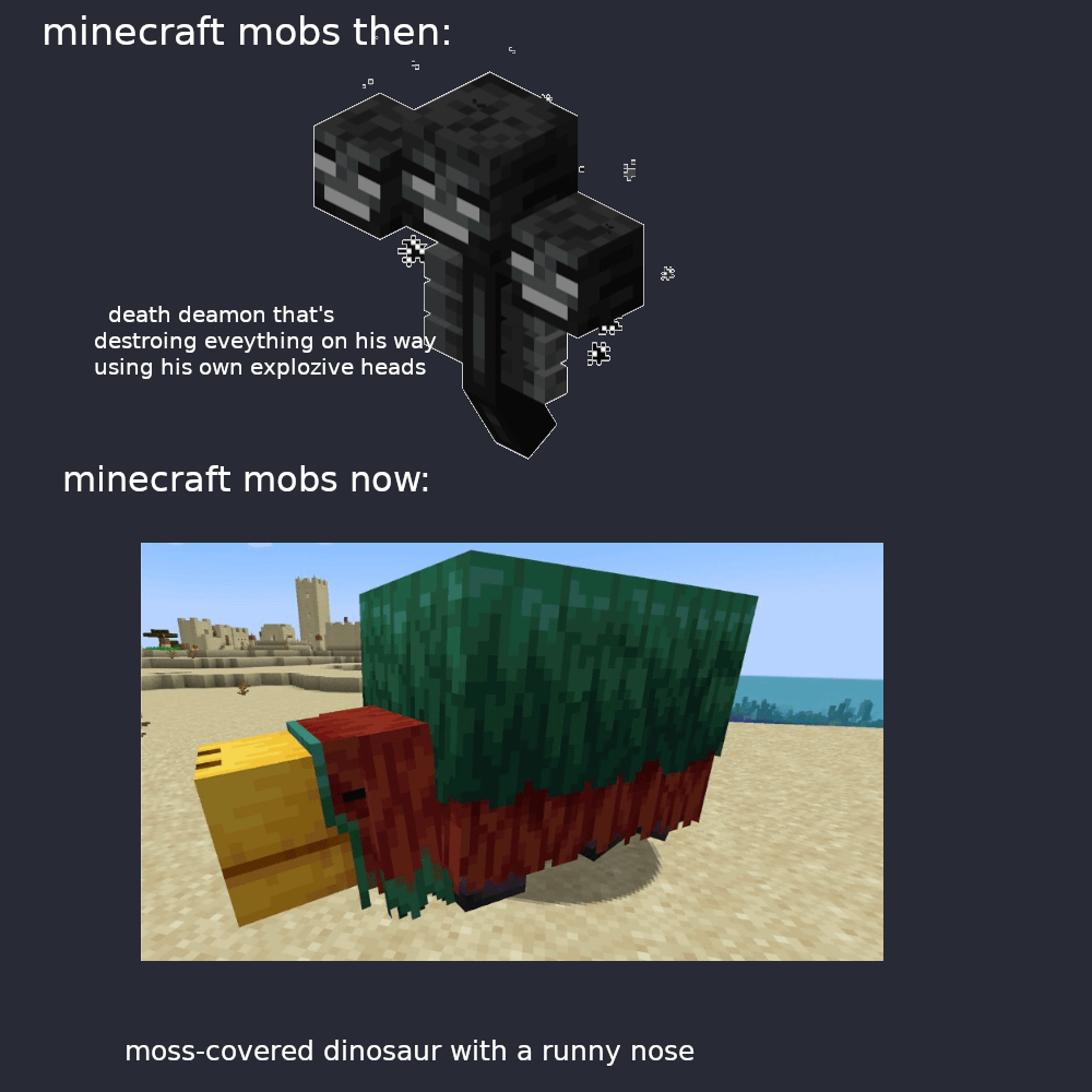Minecraft Memes - Mojang's kiddie game for 24-year-olds
