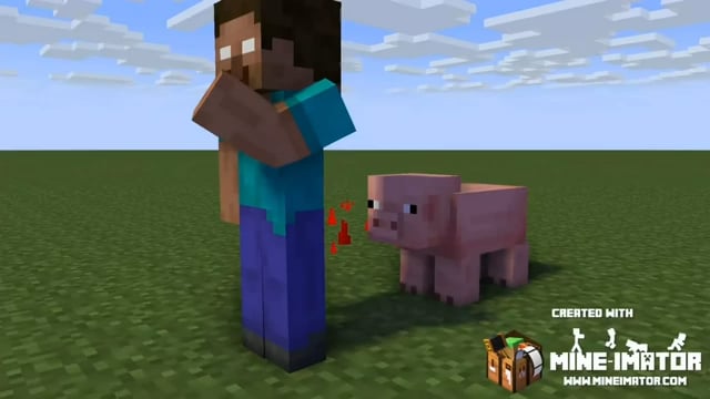 Minecraft Memes - Herobrine's Deadly Gas Shocks Pig! 🔥