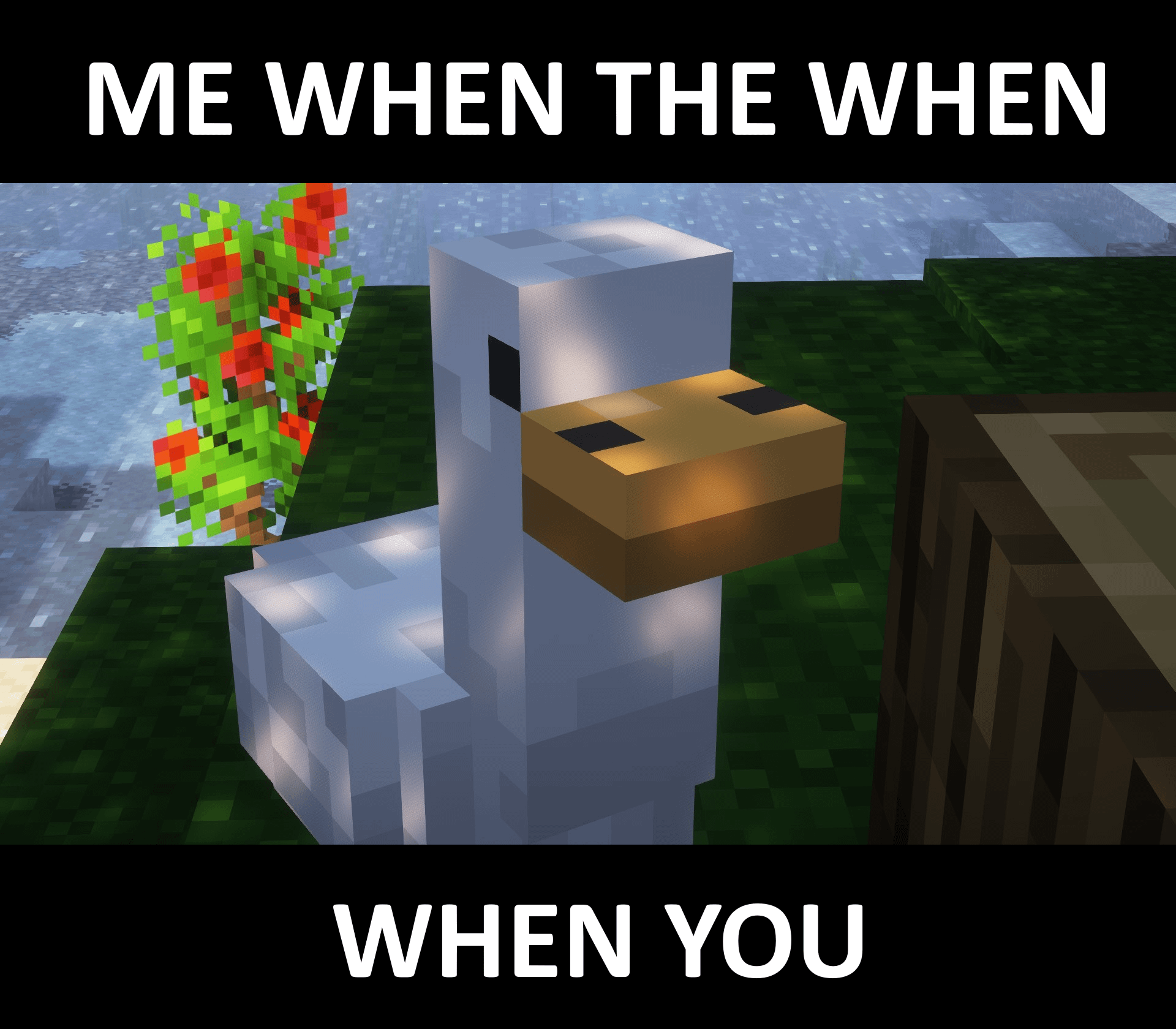 Minecraft Memes - Me When The Diamonds Finally Drop
