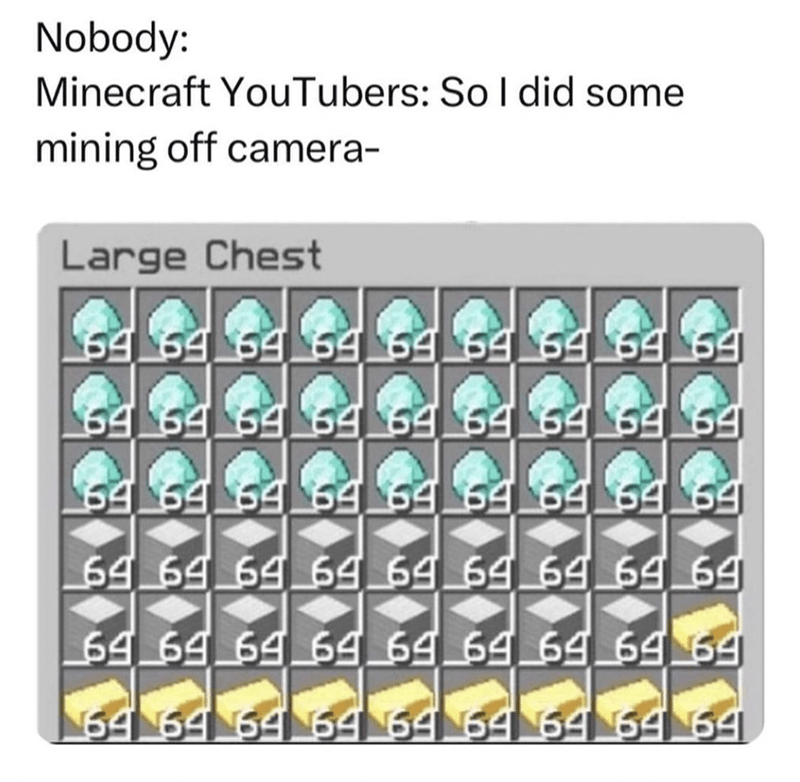 Minecraft Memes - Youtuber who claims Minecraft Memes fake