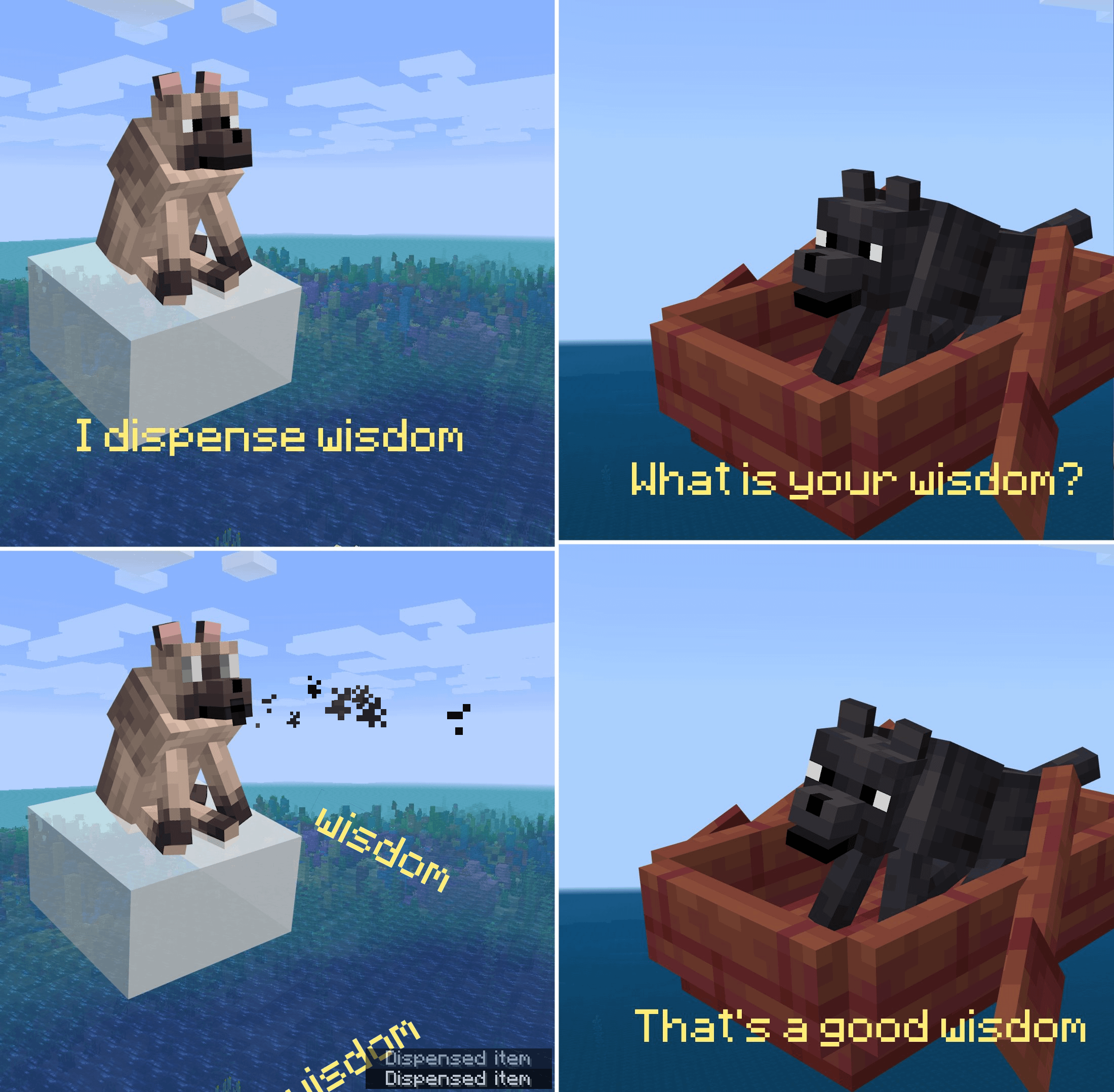 Minecraft Memes - Crafting Wisdom Spiced Up