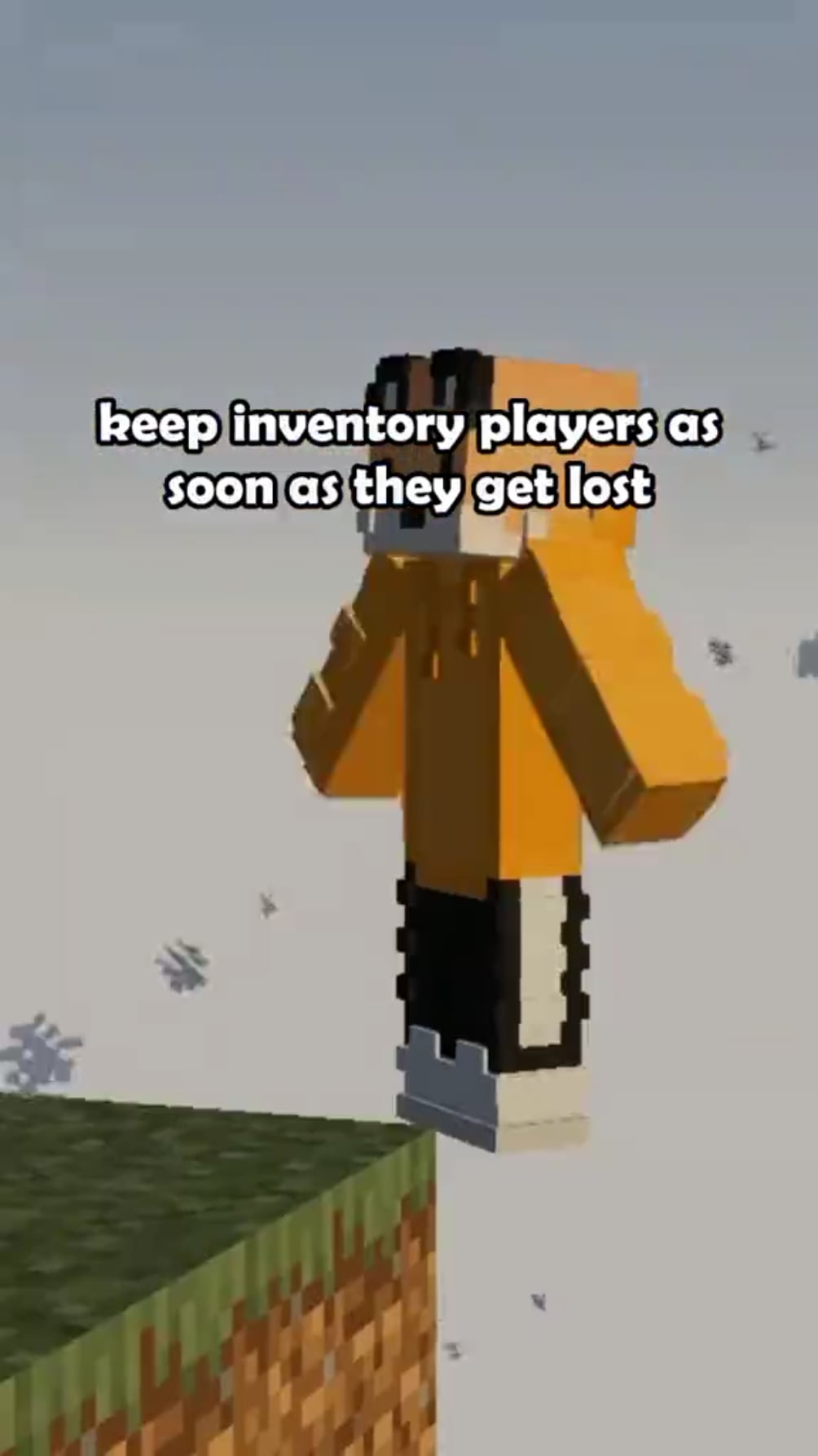 Minecraft Memes - Keepinventory players be like: Cheating Af