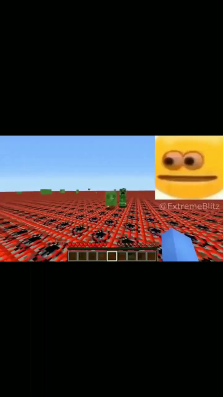 Minecraft Memes - "Minecrafter unleashes chaotic frenzy"