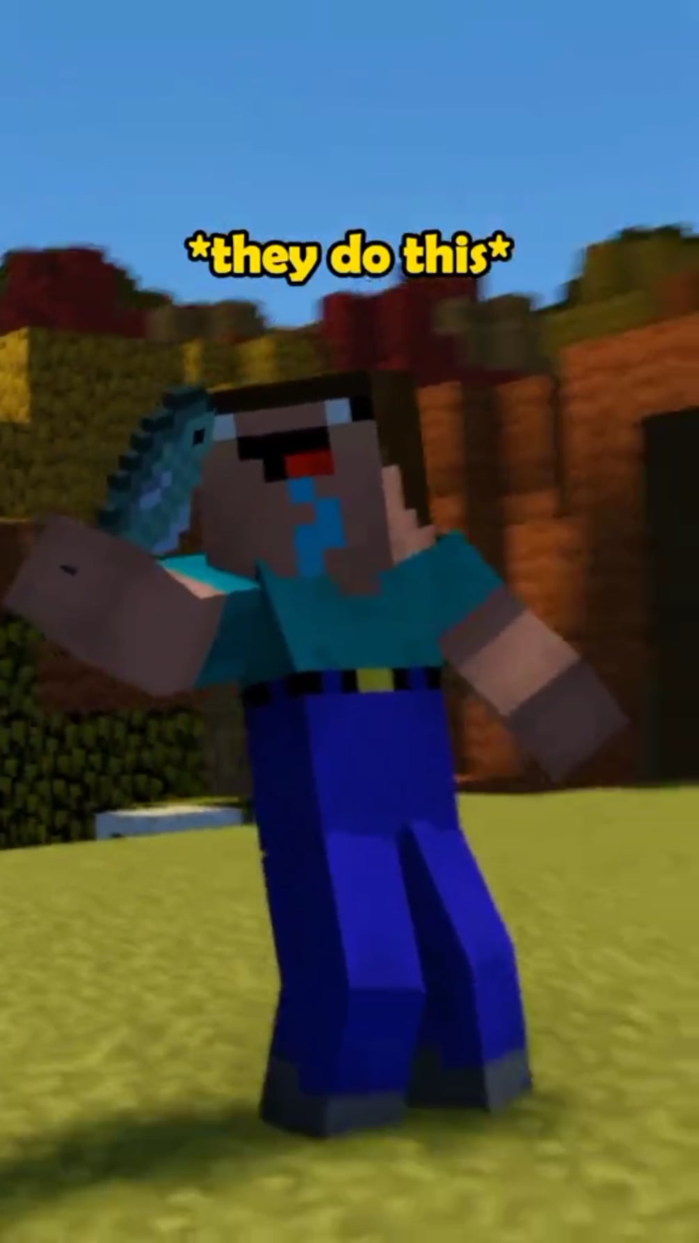 Minecraft Memes - Real Minecraft gamers be like: