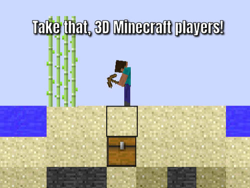 Minecraft Memes - Teaming Up: Paper Minecraft requests Terrarian Alliance