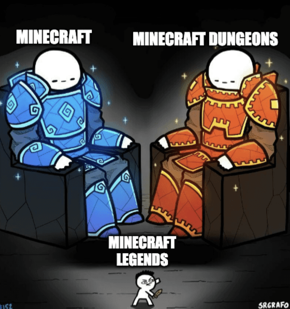 Minecraft Memes - "Legendary Block Banter"