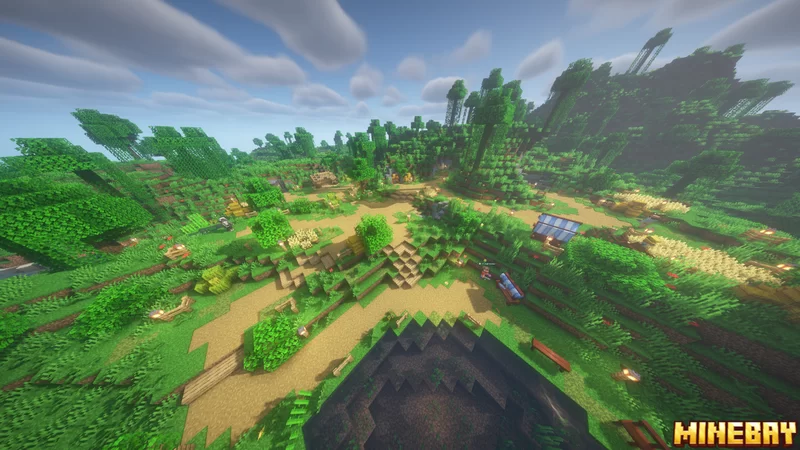 Minebay spawn view!