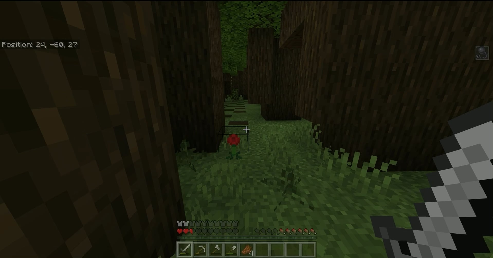 Minecraft Memes - Spooky Woods Scare in Minecraft
