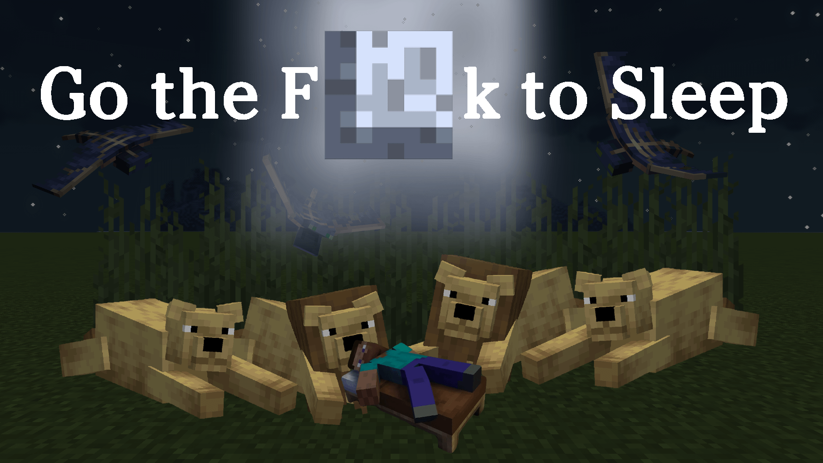 Minecraft Memes - Losing sleep for blocky fun