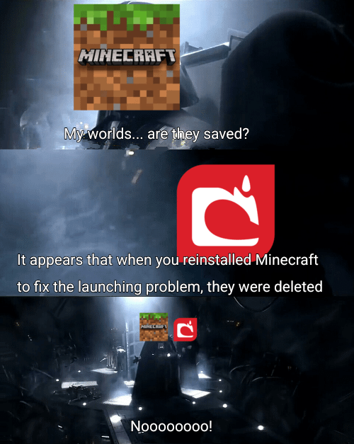 Minecraft Memes - Lost Worlds, Made Meme 🔥