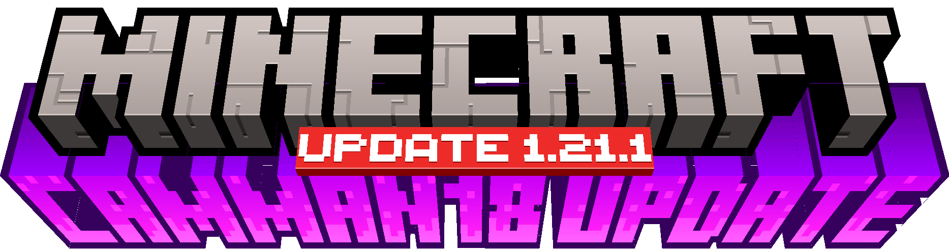 Minecraft Memes - Minecraft's 1.21.1 update logo: SPICY!