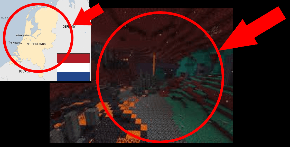 Minecraft Memes - Netherlands in Minecraft: The Dream