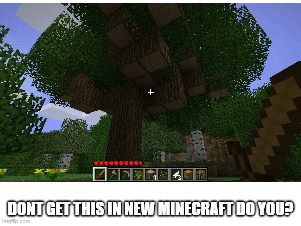 Minecraft Memes - Old Minecraft? Too easy!