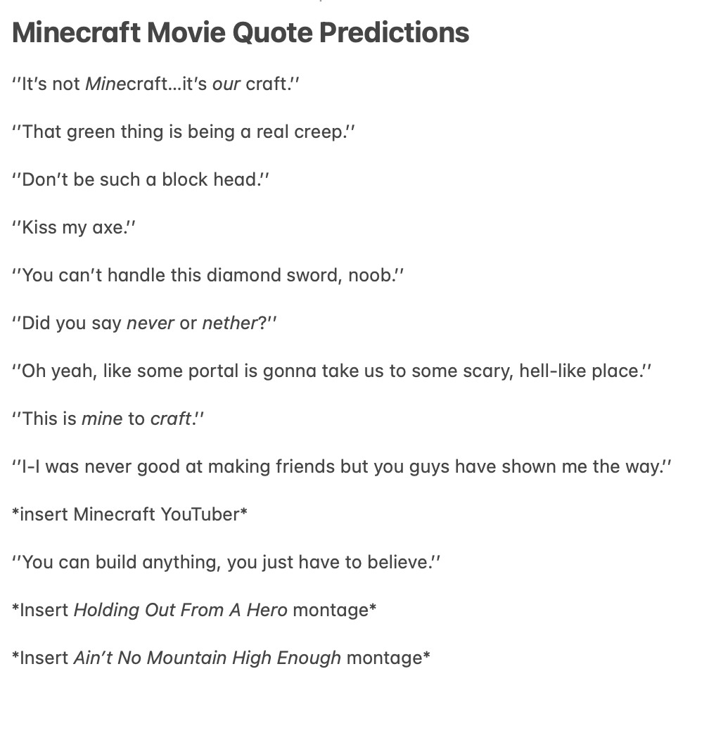 Minecraft Memes - Honestly, one of these will be correct, no cap