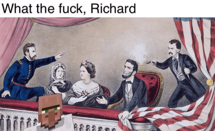 Minecraft Memes - "FFS Richard, Not Again!"