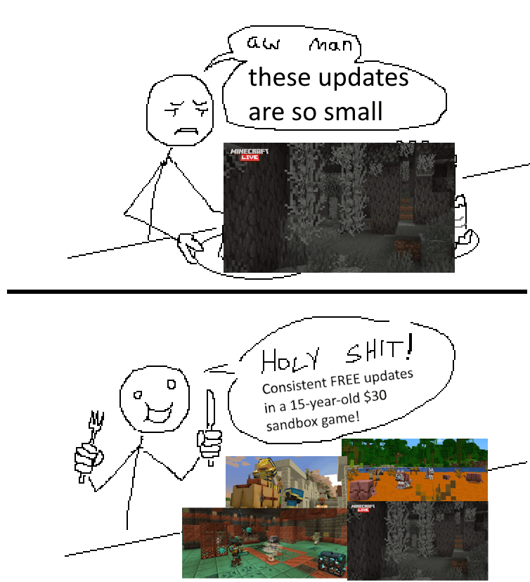 Minecraft Memes - "Minecraft Fans: The Builders vs The Griefers"