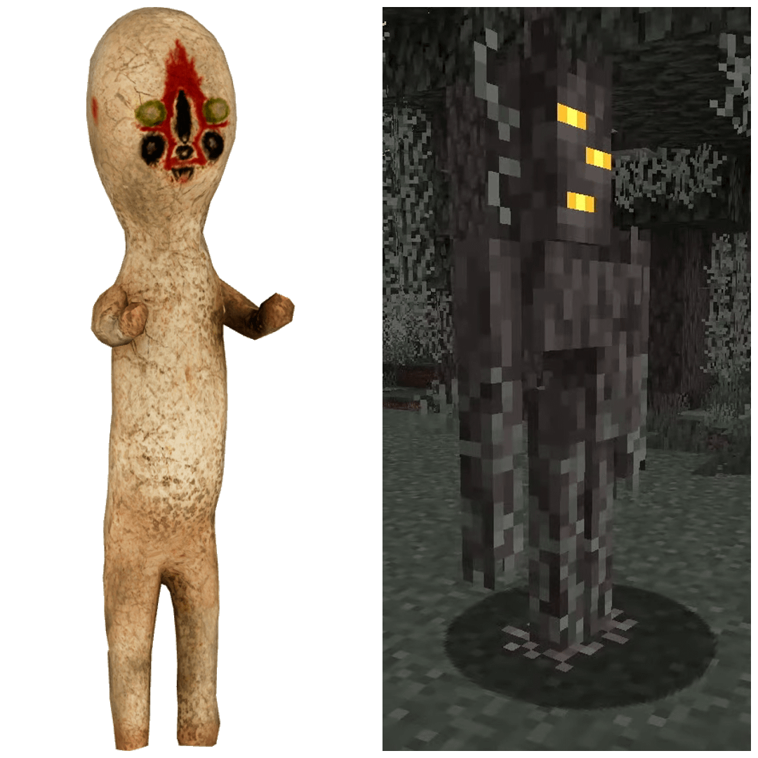 Minecraft Memes - Minecraft meets SCP 173!