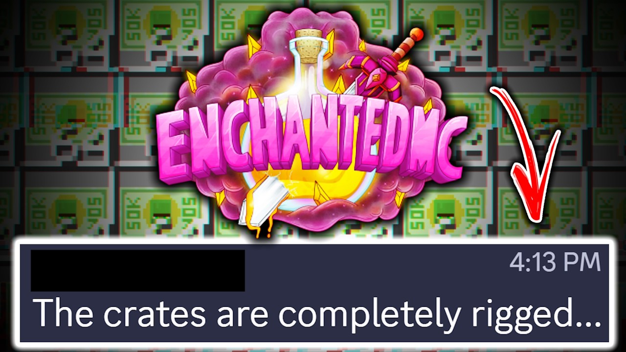 Minecraft Server Enchanted MC Exposed For Deceptive Lootboxes And Massive Real Money Trades