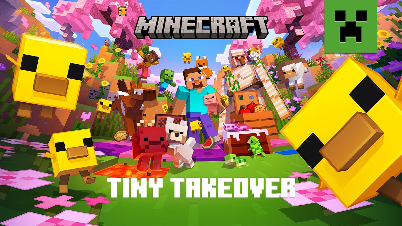 Minecraft Tiny Takeover Turns Baby Mobs Into The Main Attraction