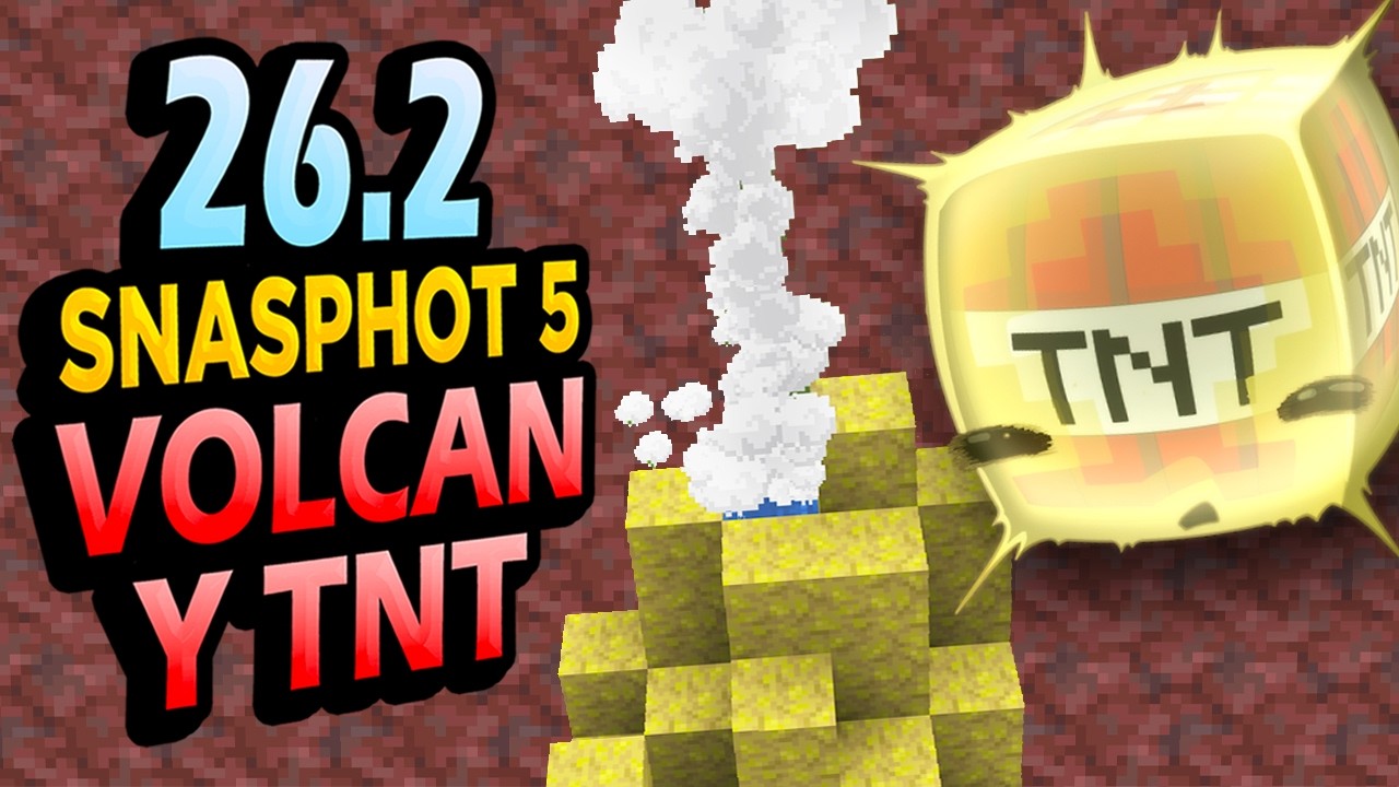 New Minecraft Snapshot Adds Geysers And Remote TNT With Sulfur Cubes