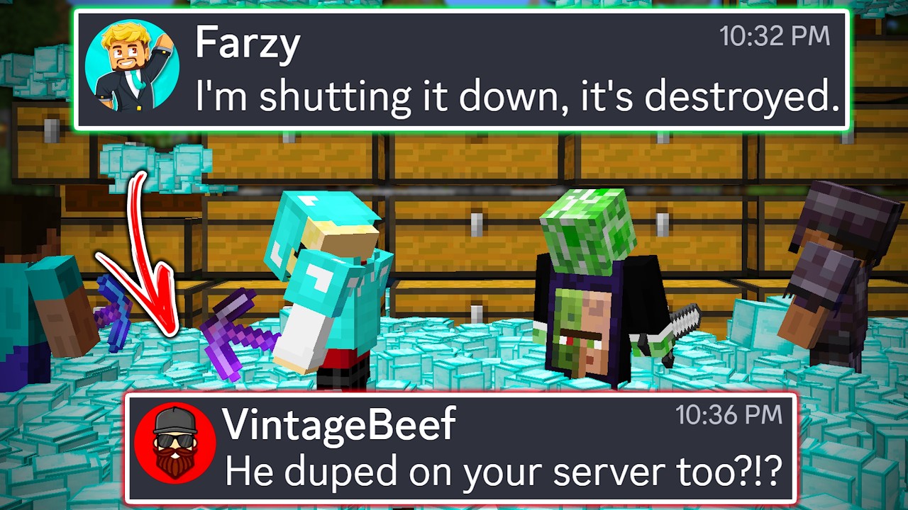 Hermitcraft Creator’s Pay to Win Server Craters After Quadrillion Coin Dupe