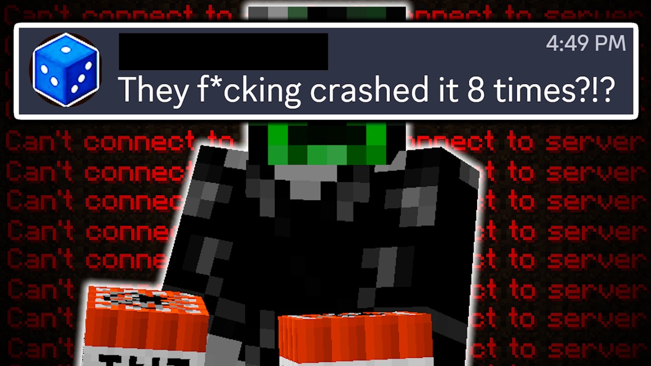 YouTuber Crashes Illegal Minecraft Casino Server Mojang Can't Shut Down