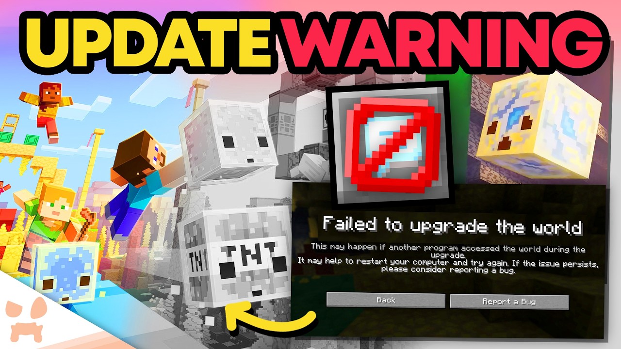 New Minecraft Update Already Breaking Worlds