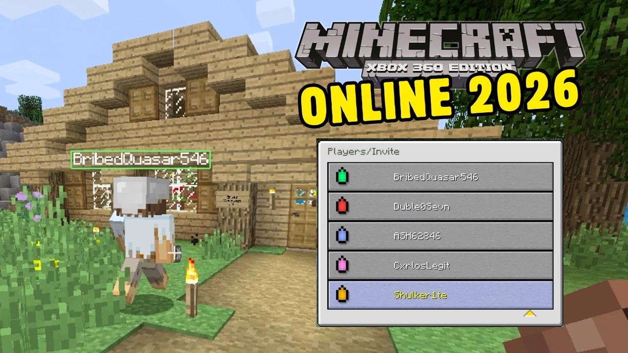 Xbox 360 Minecraft Multiplayer Still Works in 2026
