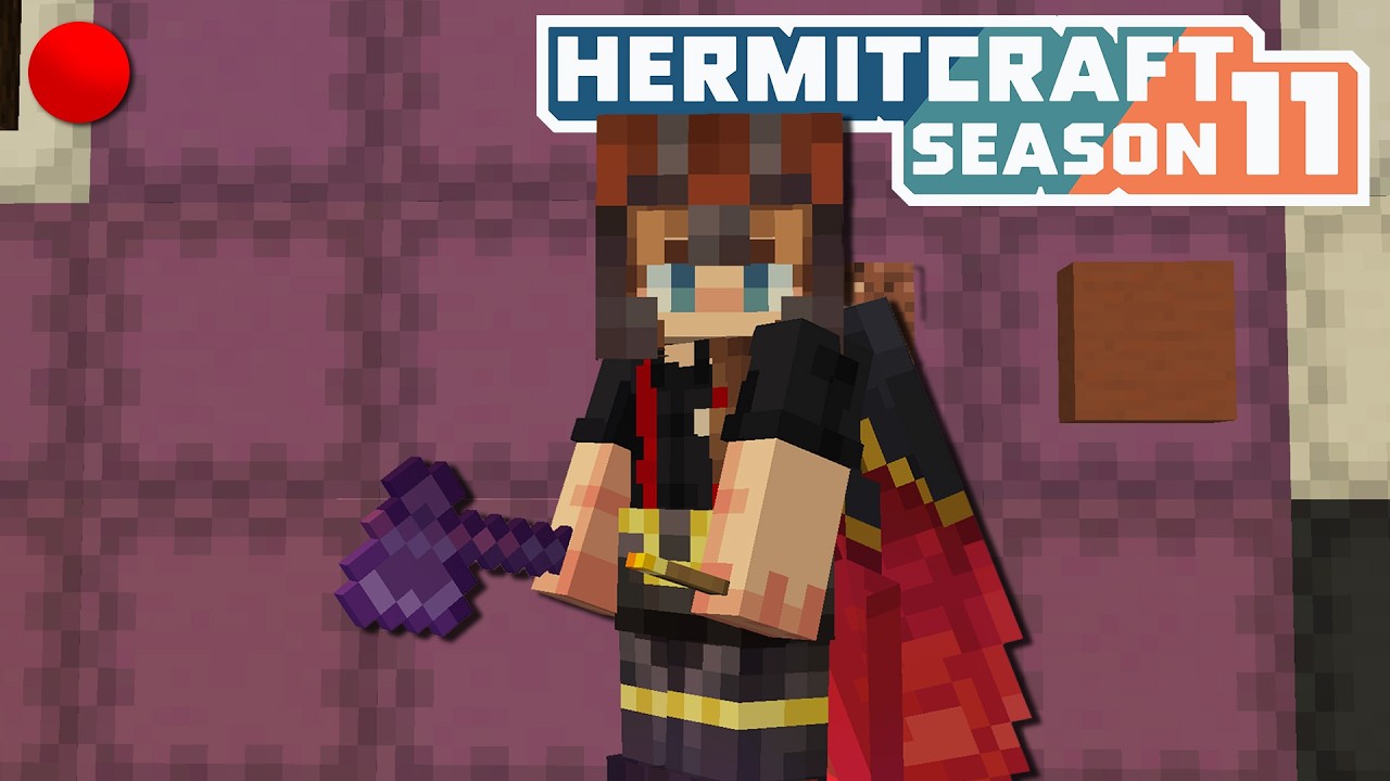 PearlescentMoon Preps Massive Base Move in Hermitcraft Season 11