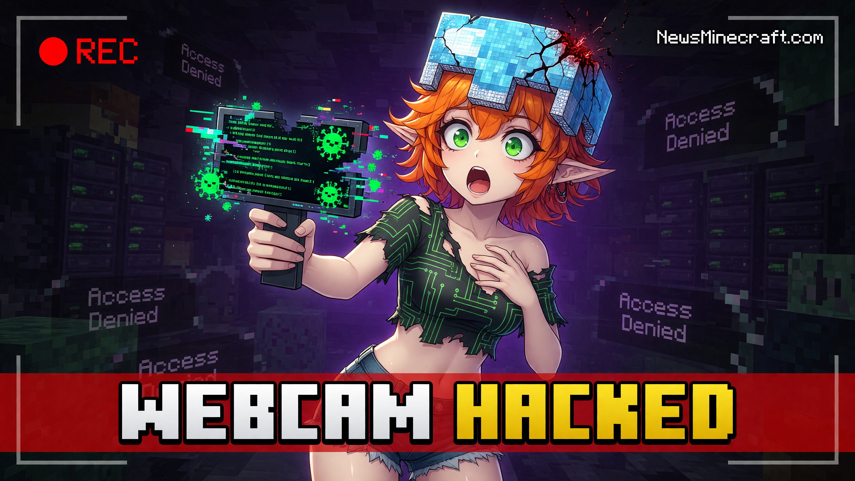116k Minecraft Players Hit By $5 Webcam Spy Malware